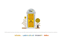 Tablet Screenshot of ciao.fr