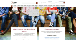 Desktop Screenshot of ciao.ch